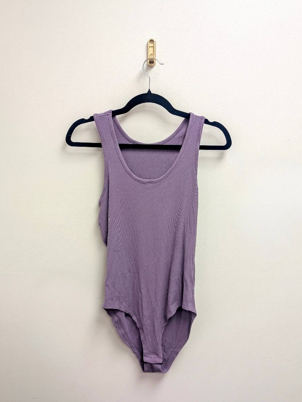 Purple Tank Top Bodysuit